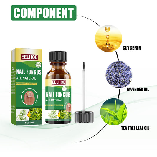 Foot Nail Tea Tree Oil Finger Thick Soft Nail Nutrition Hand And Foot Nail Care Solution