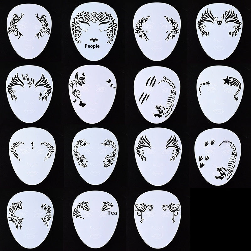 Stage Makeup Facial Painting DIY Inkjet Graffiti Makeup Tools