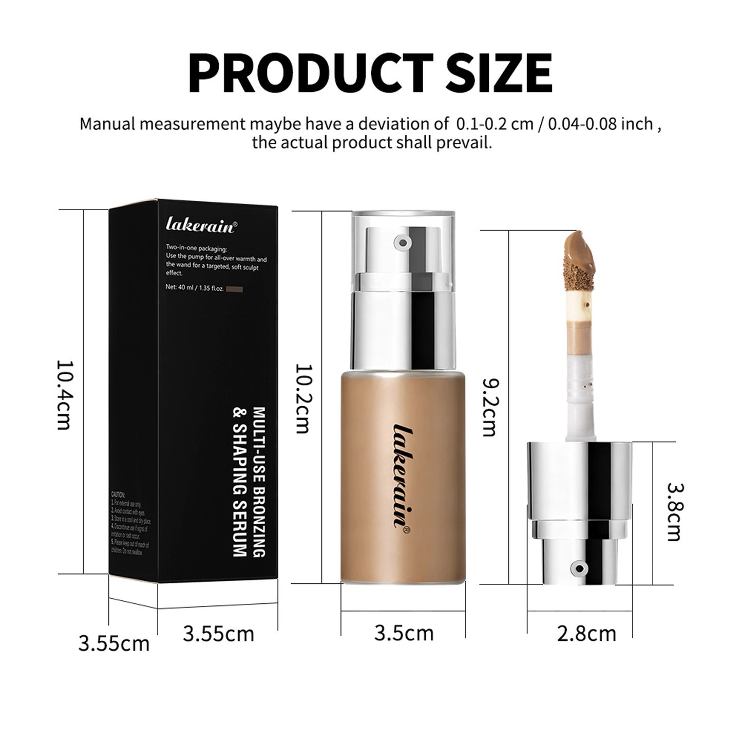 Multi-color 3D Highlight Contour Liquid