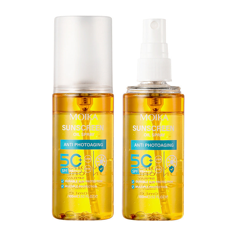 50 Times Sunscreen Spray In English
