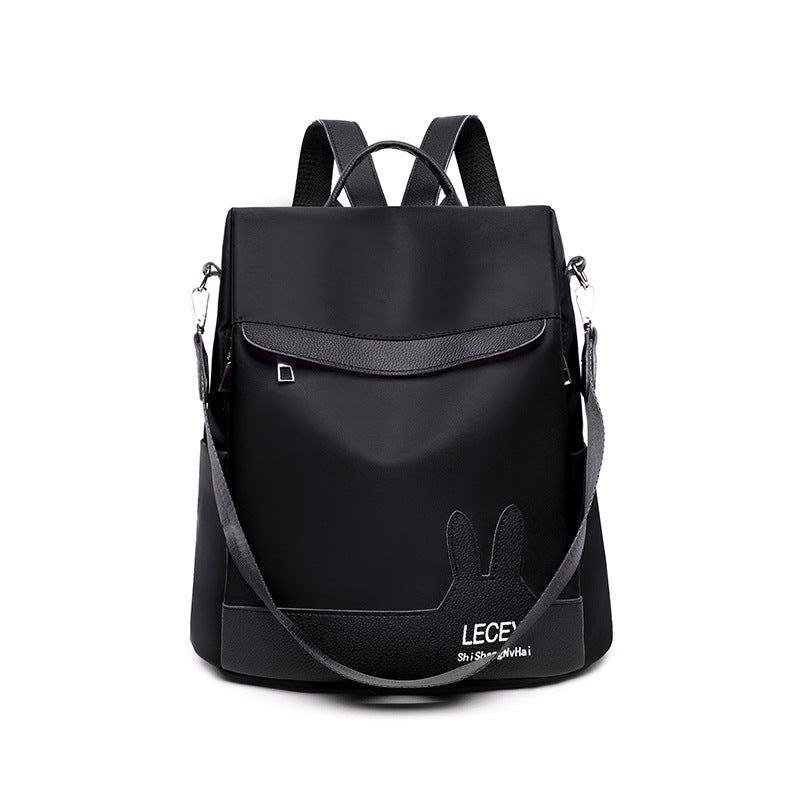 Nylon high school student school bag