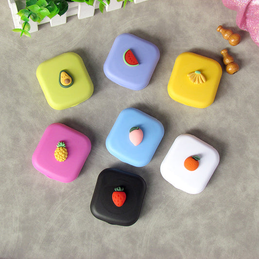 Compatible with Apple , Portable Contact Lens Case