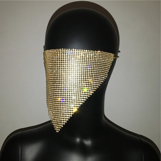 Explosive Metal Jewelry Mask