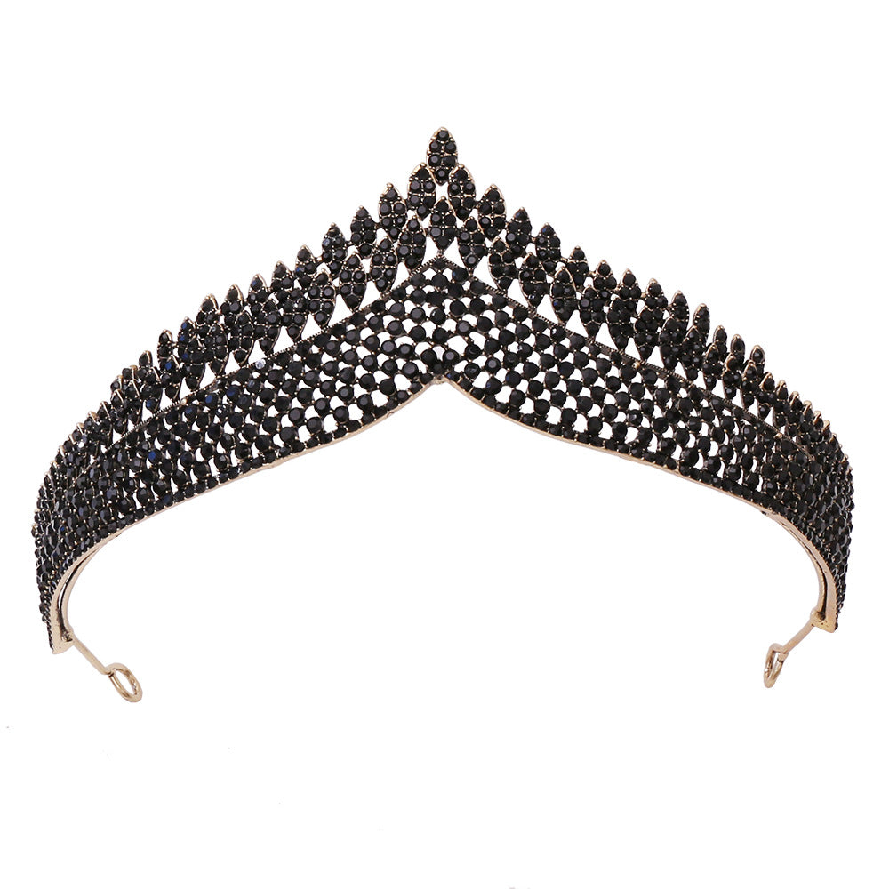 New Retro Black Headdress Wedding Hair Accessories