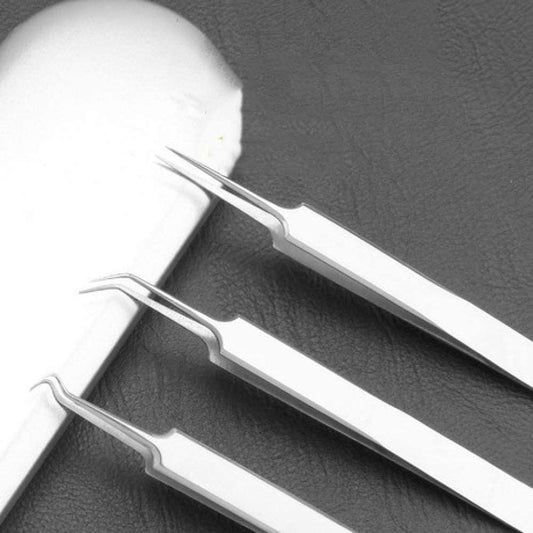 Beauty Tool Tweezers Three-piece Set