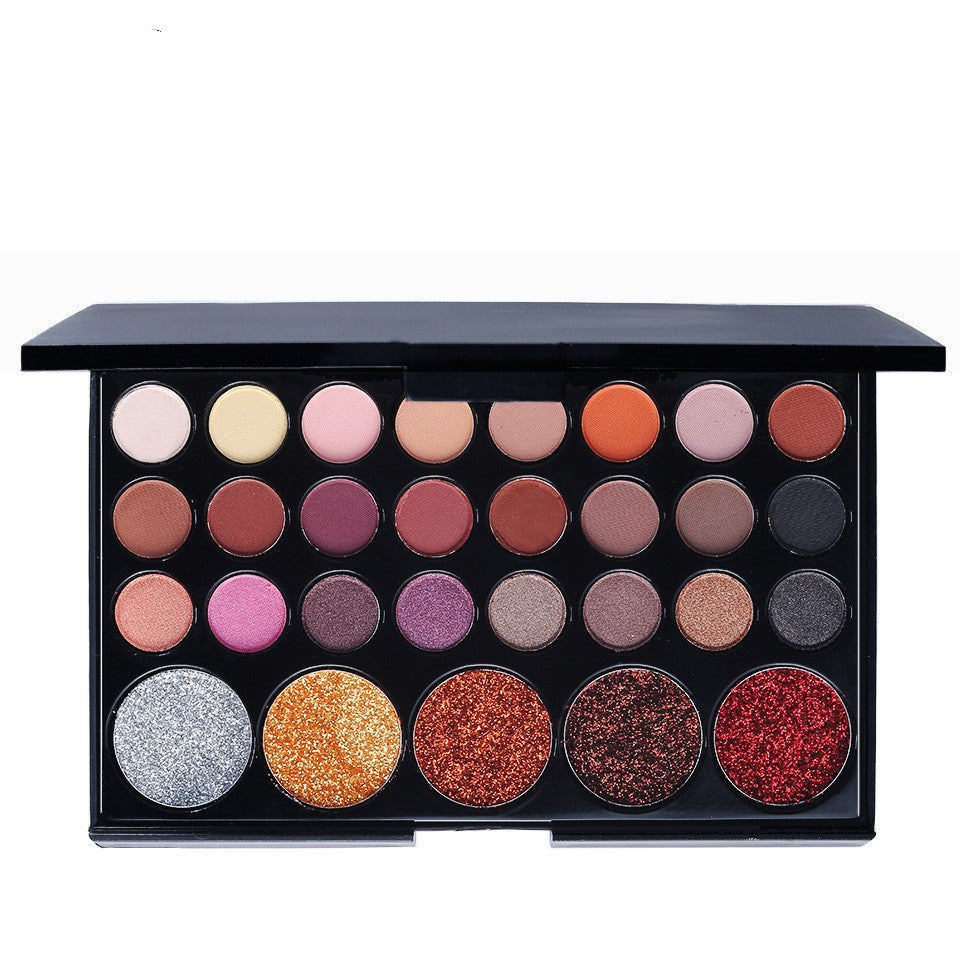 Nude makeup earthy smoky eyeshadow palette