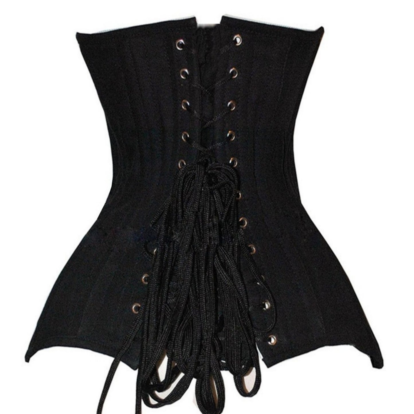 Cotton Double Steel Rib Waist Court Corset