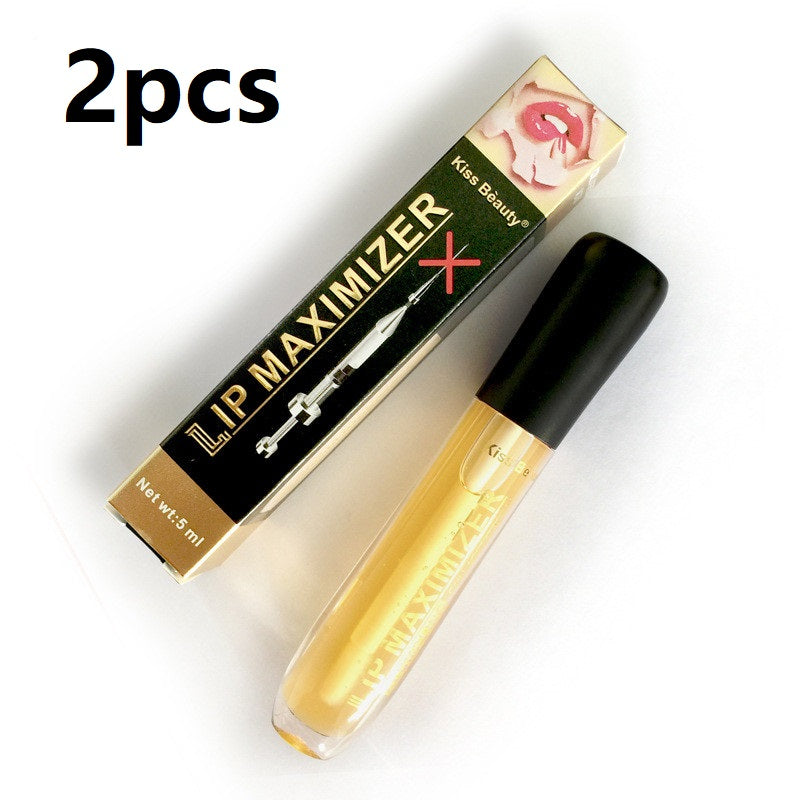 Kissbeauty Transparent Lip Oil Moisturizing Fade Lip Lines Elastic Moisturizing Big Mouth Lip Maximizer