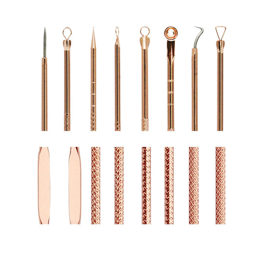 Rose gold acne needle Needle 4-piece set