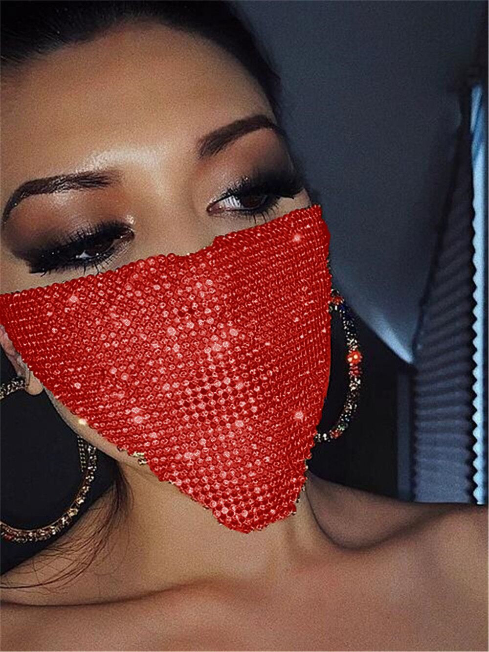 Explosive Metal Jewelry Mask