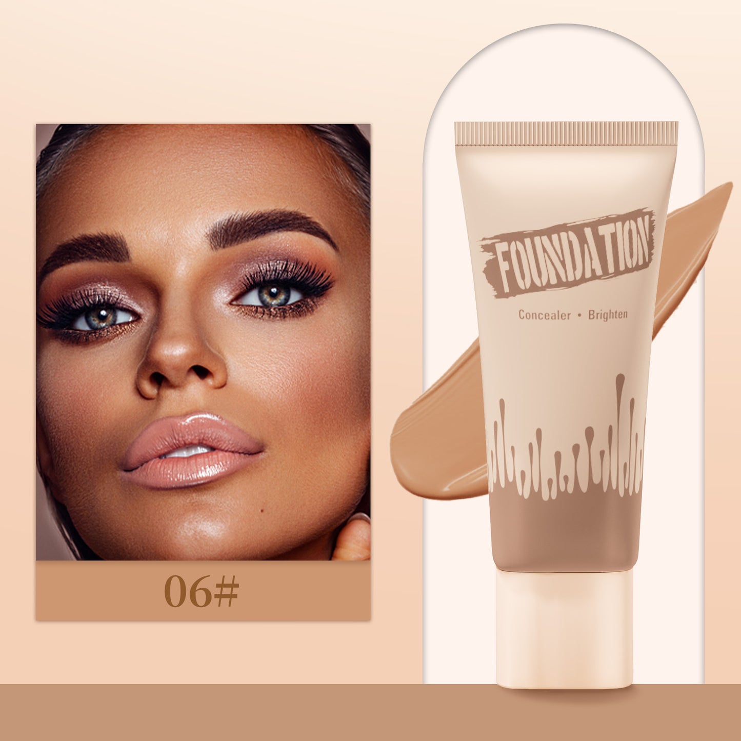 Concealing Foundation Oil Control Makeup Natural BB Cream