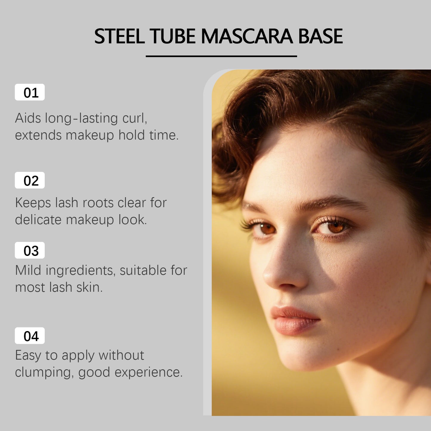Lash Primer For Curled Lasheslightweight Beautiful Natural Curl Long-lasting Hold And Easy To Apply For Everyday Eye Makeup