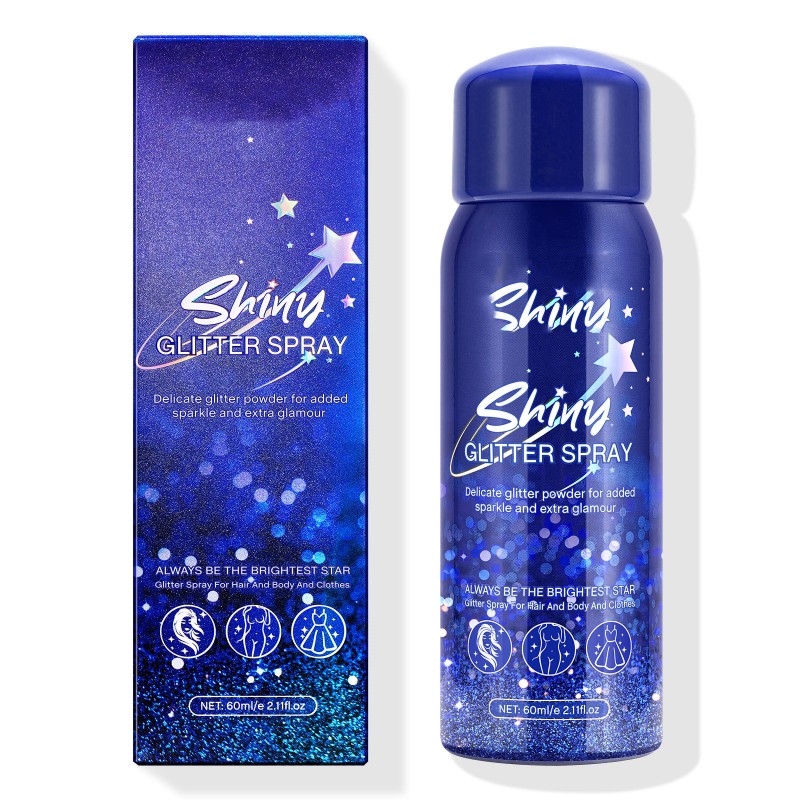 Not Easy To Makeup Party Stage Makeup Body Starry Sky Spray