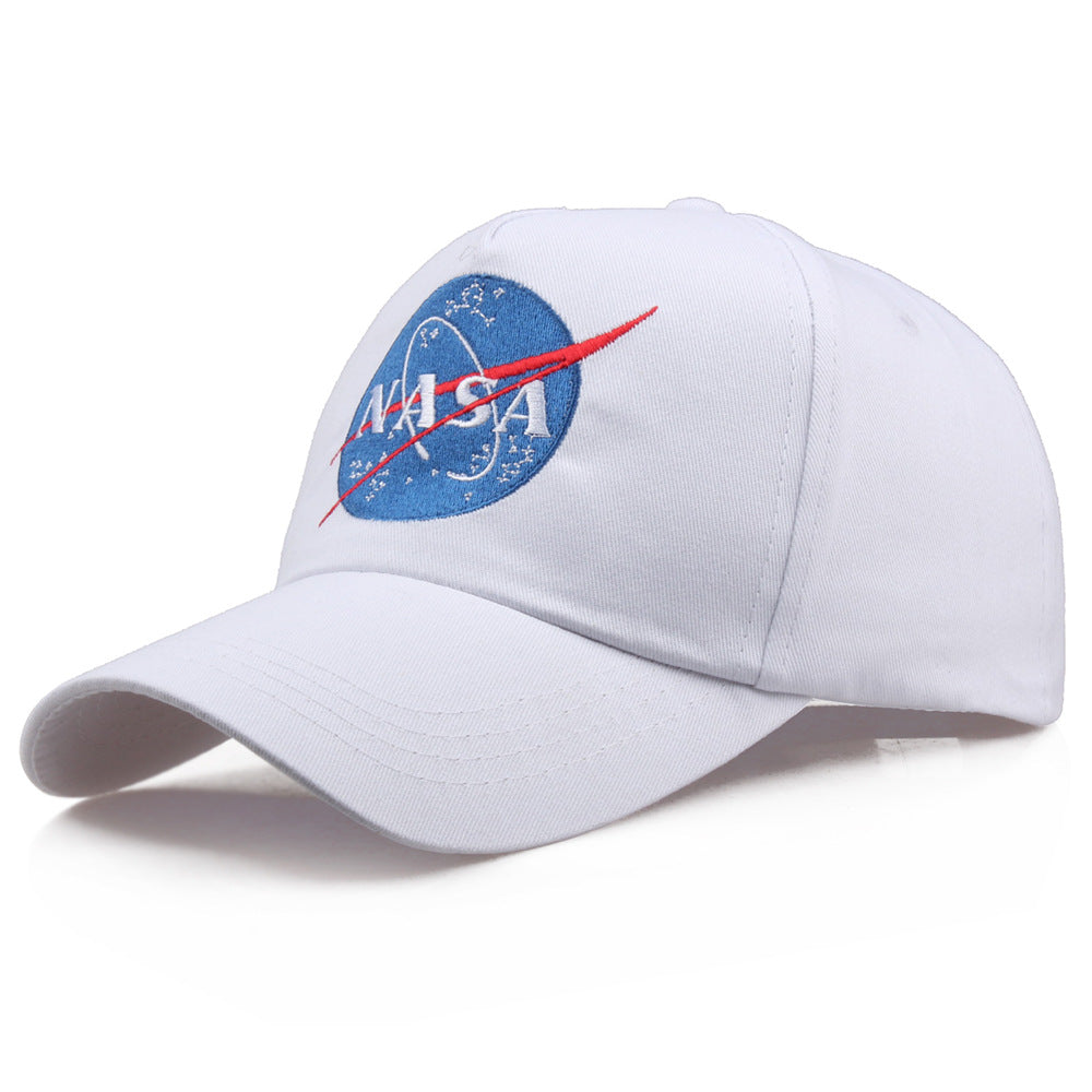 Trendy Solid-color Letter-embroidered Hat
