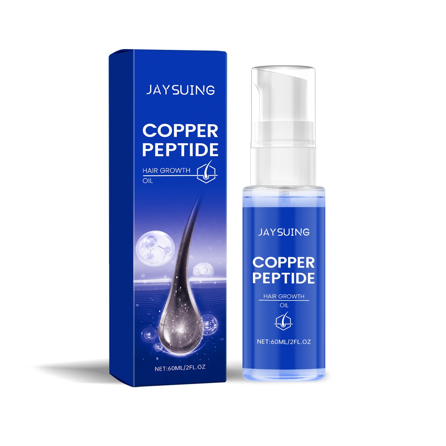 Copper Peptide Nourishing Hair Follicle Hair Care Essential Oil