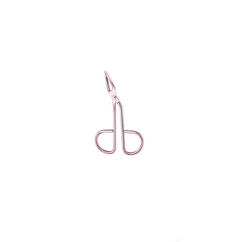 Eyebrow Tweezers Flat-nose And Slanted-nose Small Tweezers For Eyebrows Unisex Tool