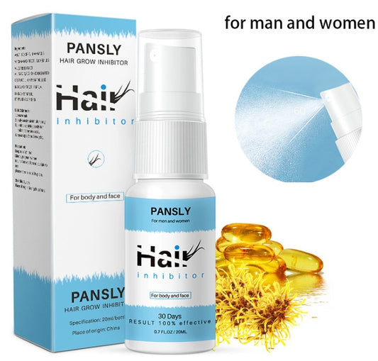 Permanent Hair Removal Inhibitor Spray Painless Beard Legs Armpit Smooth Repair