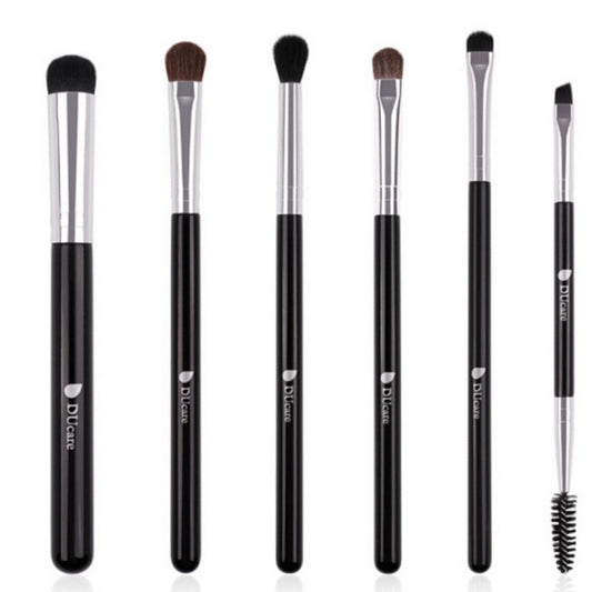 Factory direct 6 makeup brush set double head makeup brush double eye shadow brush beauty tools wholesale