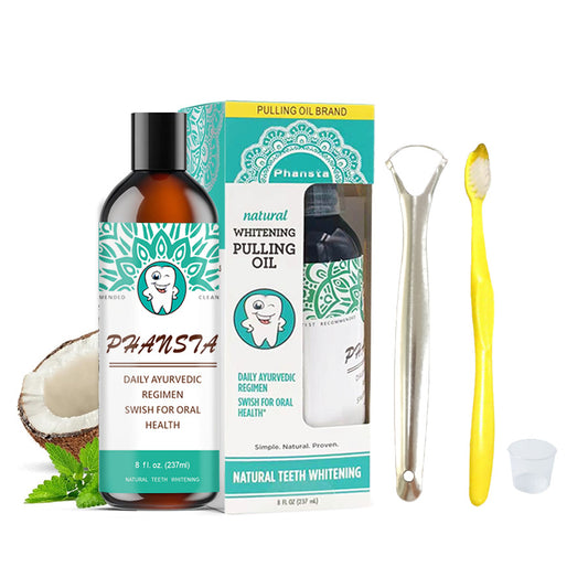 Coconut Oil Mouthwash Deodorant Tooth Stain Removal