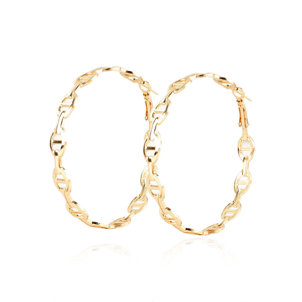 Hoop Earrings European And American Style Earrings Earrings
