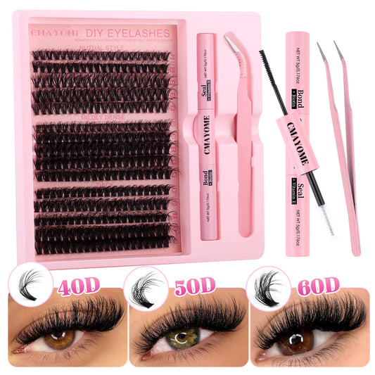 Segment Single Cluster DIY False Eyelashes Extension Suit