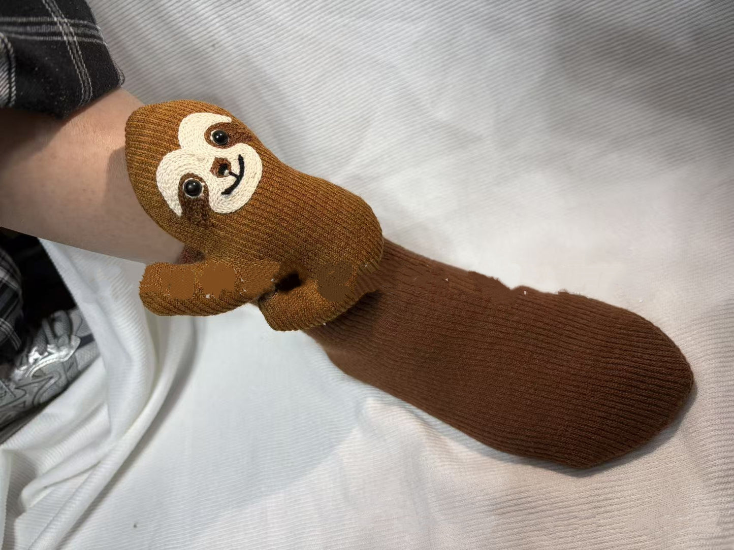 Plush Crochet Animal Cute Animal Socks