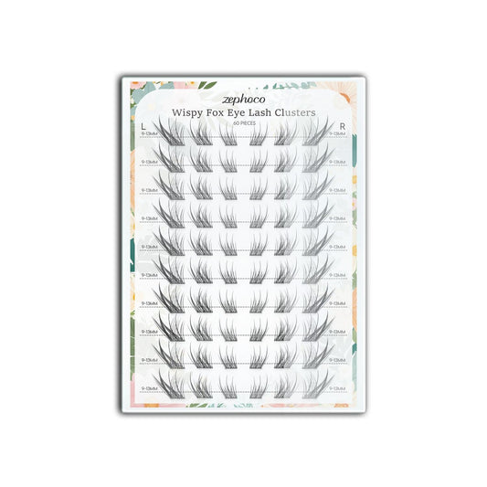 Wispy Fox Eye Lash Clusters