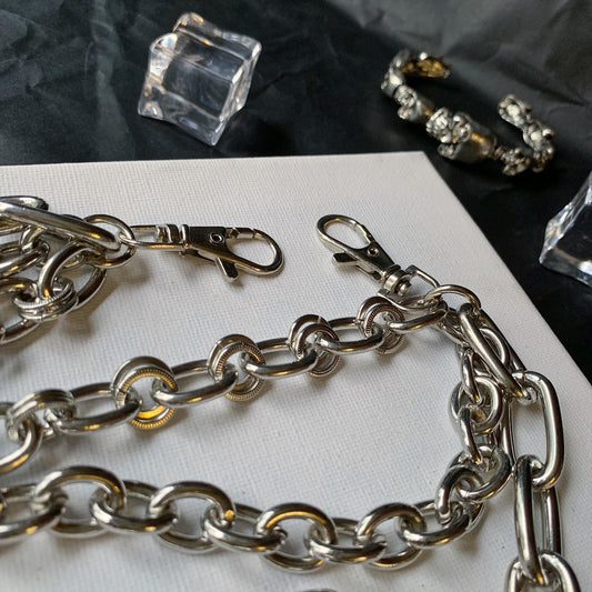 Male Female Hip Hop Pants Chain Waist Chain
