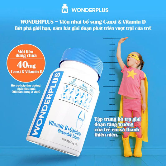 Calcium And Vitamin D Supplement Chewable Tablet