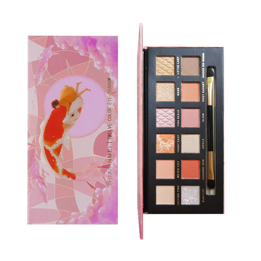 Koi 12-color pearl sequin eyeshadow palette