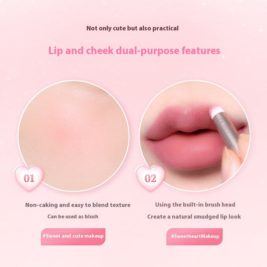 Velvet Matte Lip Mud Lip Lacquer Does Not Fade