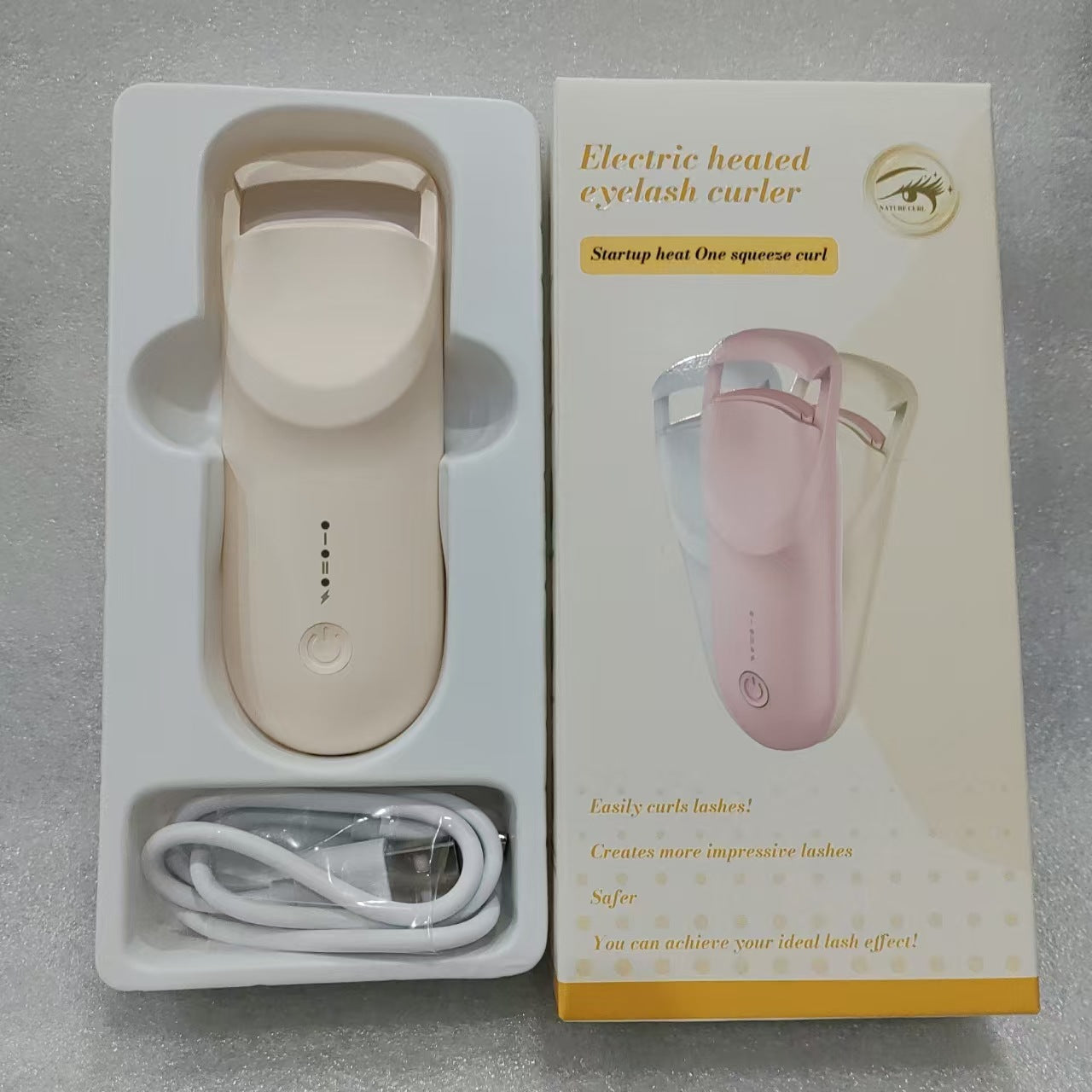 Eyelash Curler Electric Heating Eyelash Curler Electric Ironing