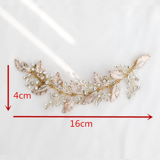 Popular Rhinestone Short Hair Band Handmade