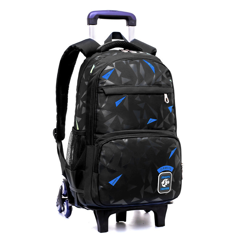 Trolley school bag six rounds