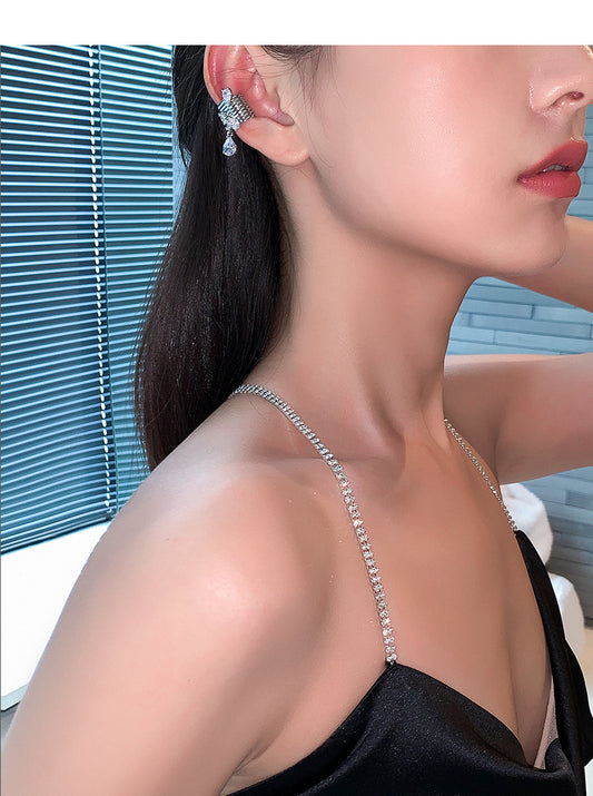 Ear Clip Personality Temperament Stud Earrings