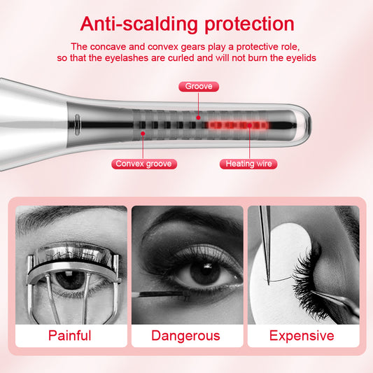 USB Rechargeable Electric Eyelash Curler