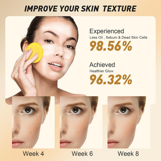 Only Supports Self Pickup With Waybill Amococo Turmeric & Kojic Cleansing Pads Brightened Skin Enriched With Turmeric Root Kojic Acid For Gentle Exfoliation And Tone Evenness
