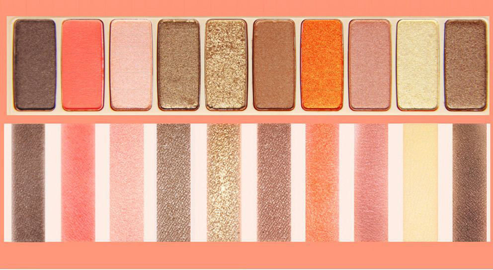 NOVO 10 Colors Matte EyeShadow Palette Family