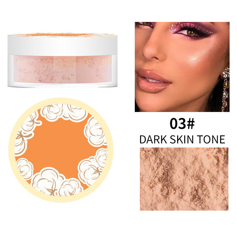 Concealer Loose Powder Fix Matte Waterproof Anti-Sweat