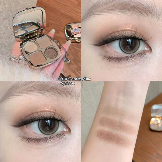 Gentle Eyeshadow Palette With Natural Vibrant Colors That Dont Fallout