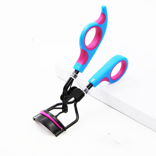 Double Color Curling Eyelash Curler Aid Women's Portable