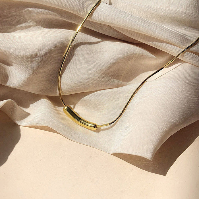 925 Sterling Silver Eggplant Necklace For Women