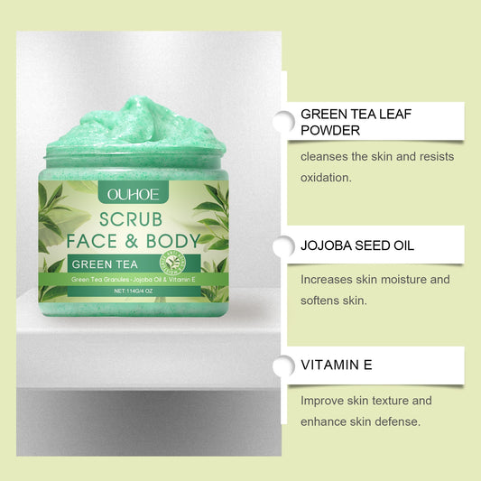 Gentle Moisturizing Green Tea Exfoliating Scrub