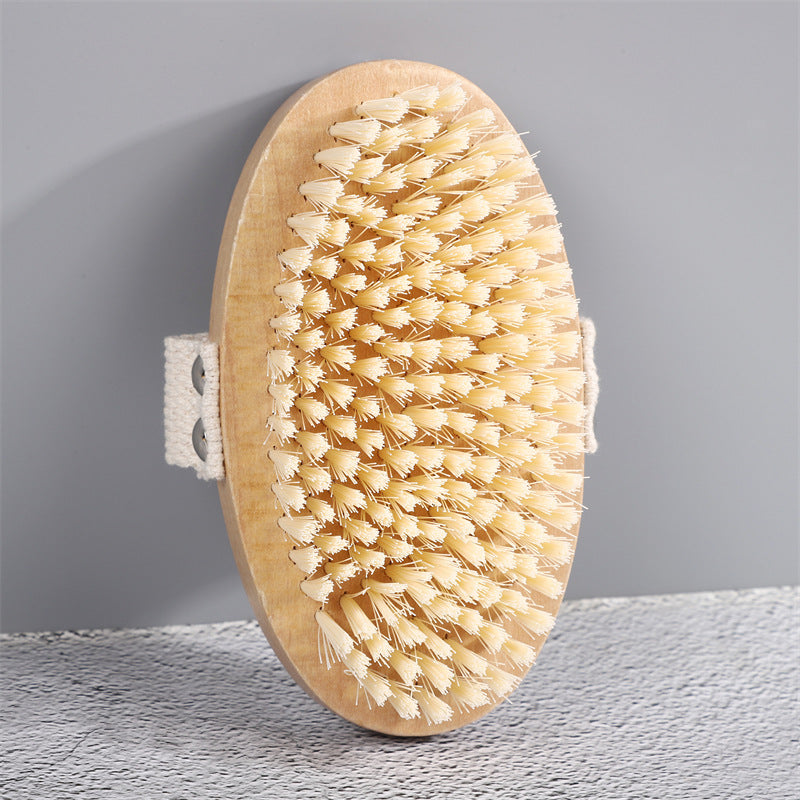 Bamboo Bristle Foam Nail Hand Brush