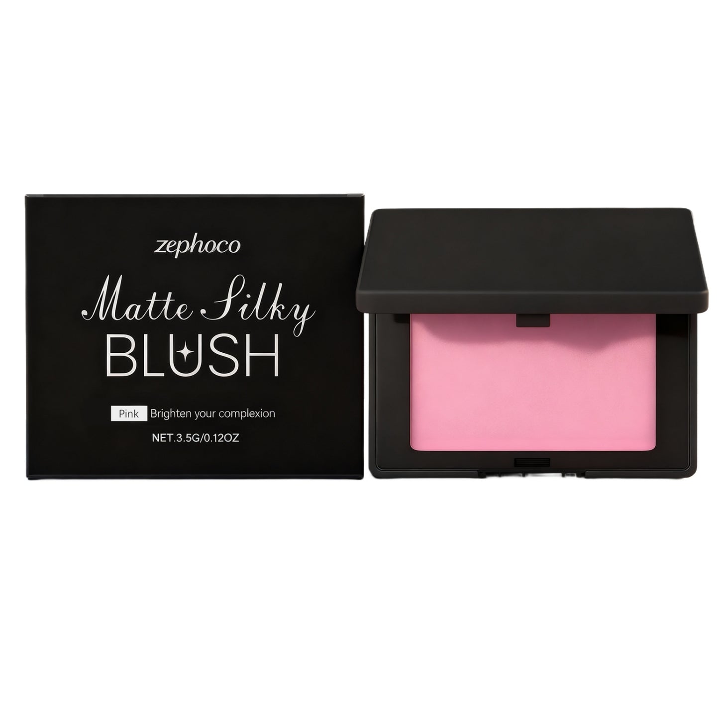 Matte Silky Blush Dark Red