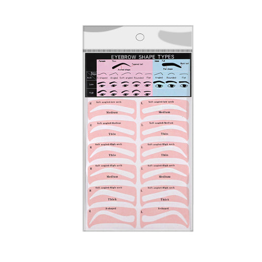 Eyebrow Stickers Eyebrow Stencil Lazy Eyebrow Stencil Eyebrow Artifact Makeup Tools In Stock