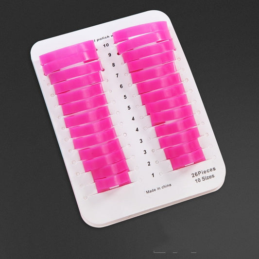 Nail Tool Polish Glue Model Clip Anti-spill Sticker