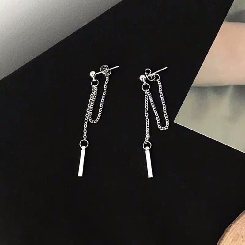 Female Chain Tassel Earrings Earrings