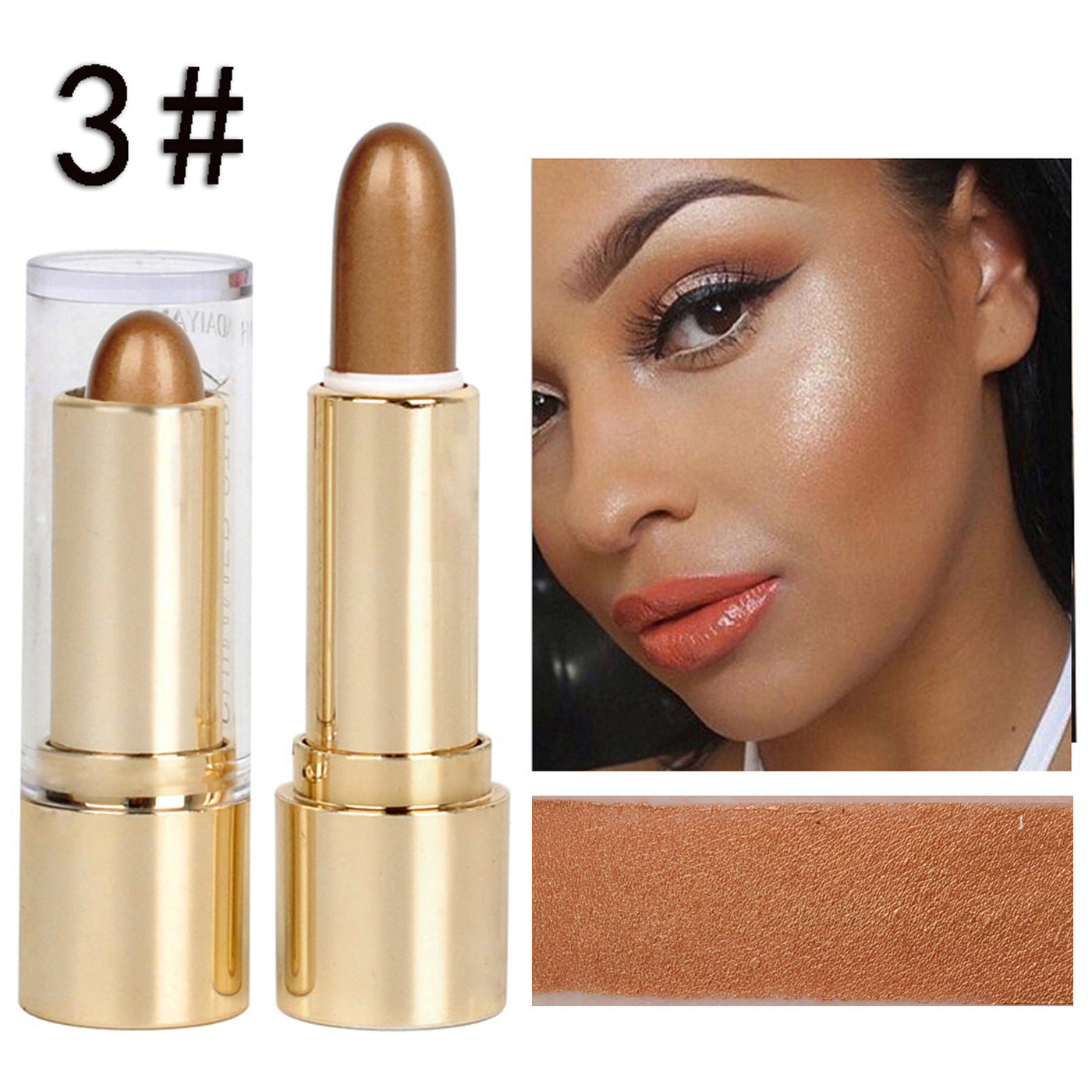 Three-dimensional Highlight Contour Stick Brightening Eye Opening Pen