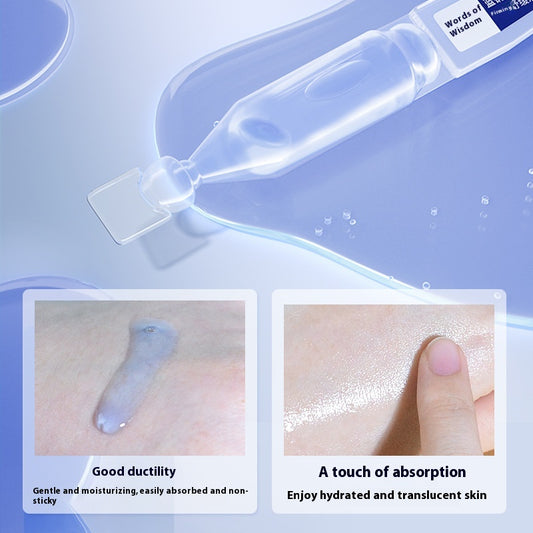 Blue Copper Peptide Firming And Soothing Disposable Water Supplement 30 Pieces